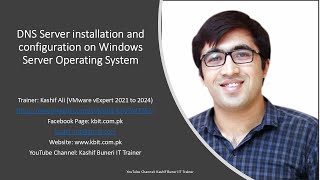 DNS Server installation and configuration on Windows Server Operating System  HINDIURDU [upl. by Camala]