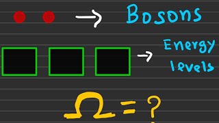 Different ways of distributing Bosons in available energy levels physics Net Gate jee [upl. by Ellehcit]