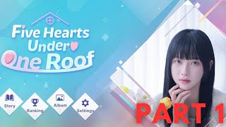 Five Hearts Under One Roof  Five Hearts Under One Roof Gameplay  Love story  Korean Love story [upl. by Horten]