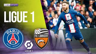 PSG vs Lorient  LIGUE 1 HIGHLIGHTS  04302023  beIN SPORTS USA [upl. by Pooi]