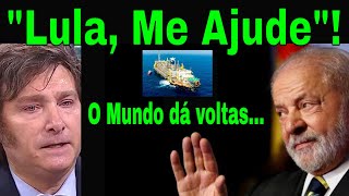 DE JOELHOS MILEI PEDE AJUDA A LULA CRISE ARGENTINA EXPÃ•E EXTREMISTAS EXPLOSÃƒO SOCIAL MÃDIA CEGA [upl. by Eserehs]