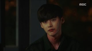 W ep16 Lee Jongsuk and Han Hyojoos last call 20160914 [upl. by Krusche556]