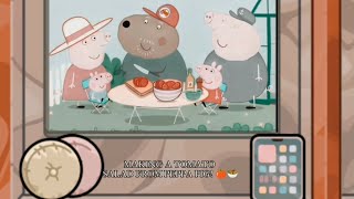 Making a tomato salad from peppa pig 🍅🥗 Game Avatar World✨ [upl. by Reinaldo314]