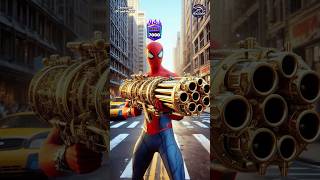 Golden Gun  Who is best SpiderMan vs Venom vs Captain America shorts spiderman brawlstars dc [upl. by Tallia406]