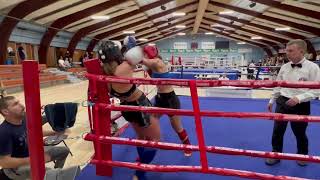 Nordic Open Championship K1 2022  Final  Irene Forssell Nilsson vs Ingeborg Oseland FULL FIGHT [upl. by Dyun661]