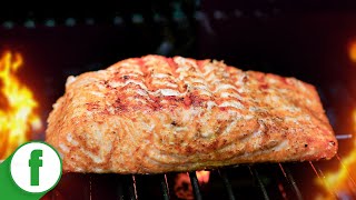 Gegrillter Lachs mit Ölmarinade  Beste Grillrezepte mit Fisch [upl. by Lrig]