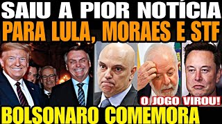 BOMBA NESSA QUINTA SAIUU A PIOR NOTÍCIA PARA LULA MORAES E STF TRUMP SOLTA BOMBA QUE ABALOU GER [upl. by Ramah]