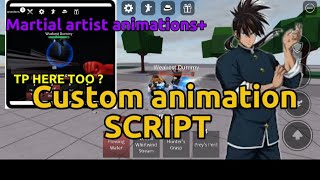 FE Martial artist Animations 🥋Strongest battleground Roblox [upl. by Nemracledairam]