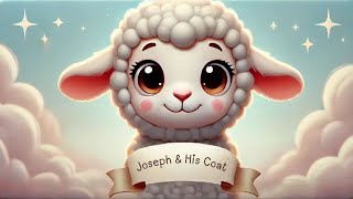 Joseph amp His Coat  Bedtime Bible Story for Kids  Little Lamb Tales [upl. by Esilenna977]