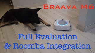 Braava Jet M6 Review  Full evaluation with Roomba Integration [upl. by Enyalahs]