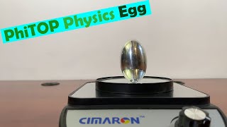 PhiTOP ellipsoid spinning top physics toy [upl. by Iuqcaj289]