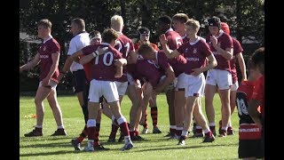 Ashville Rugby 1st XV vs Giggleswick 2019 [upl. by Gassman286]