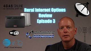 Wireless Rural Internet Options 2018 Update  4GAS ATampT Verizon Viasat 2 [upl. by Seigler]