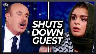 Audience Goes Nuts as Dr Phil Debunks Palestine Activist’s Lies [upl. by Vanna]