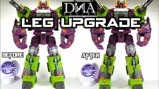 DNA Design DK23 Leg Upgrade Kit for Hasbro Transformers Earthrise Scorponok [upl. by Yellek]