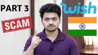 Wish App India  Part 3  Scam  Wish App cheated me  Tech Unboxing [upl. by Aneerol895]