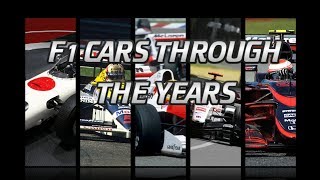 Assetto Corsa F1 Cars Throughout The Years [upl. by Lacim]