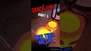 Quick Fab Part 5 How To Melt Metal [upl. by Eliades123]