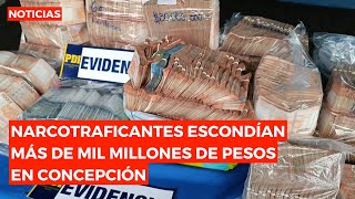 Drogas armas municiones vehículos y más de mil millones de pesos se incautó en el Gran Concepción [upl. by Einttirb]