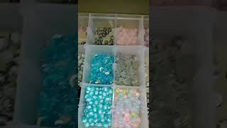 Beads organizing beads colorbeads beadbracelets beadlove beadedjewelry beadworkbeadorganizing [upl. by Breana]