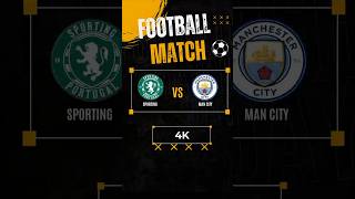 Manchester City Vs Sporting Lisbon footballfootballshorts manchestercitymancity shorttrending [upl. by Griffis41]