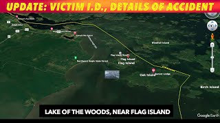 LAKE OF THE WOODS DROWNING UPDATE Victim ID Accident Details [upl. by Gilemette139]