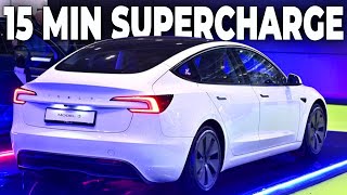 Elon Musk announced New Tesla Aluminium Ion Super Battery  15 Minutes Supercharging amp Insane Range [upl. by Sonafets685]