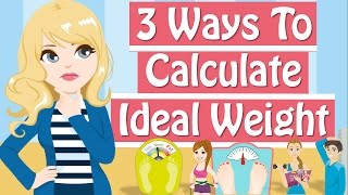 How Much Should I Weigh Calculate Your Ideal Body Weight [upl. by Jamnis]