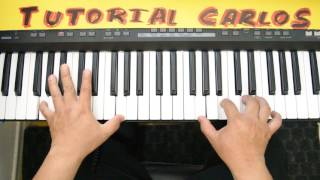 Lavame Marcos Witt Piano Tutorial Carlos [upl. by Noryk]