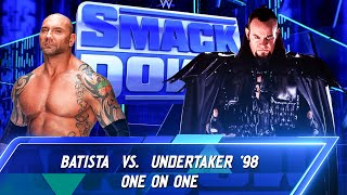 Batista vs The Undertaker – Power vs Legacy  Full WWE Match Highlights [upl. by Ysak]