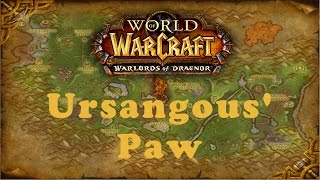 World of Warcraft Quest Ursangous Paw Horde [upl. by Douville681]