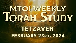 Tetzaveh  Exodus 2720  3010  MTOI Weekly Torah Study [upl. by Jer97]