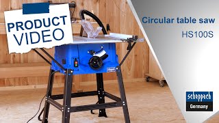 Circular Table Saw  HS100S [upl. by Ru]