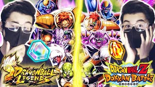 hes in my dreams  GINYU FORCE DUAL SUMMONS WITH MYSELFDragon Ball Legends x Dokkan Battle [upl. by Akcinehs]