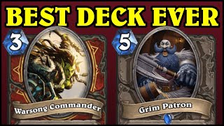 The MOST POWERFUL Deck in Hearthstone History [upl. by Lapointe320]