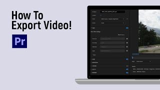 How to Export Video in Premiere Pro easy [upl. by Thompson]