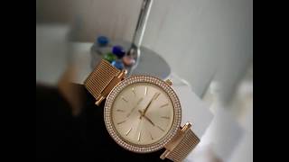 Michael Kors darci Damenuhr MK3368 Farbe gold [upl. by Ecnarrot476]