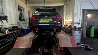 BMW F31 335D XDRIVE  PIPE DYNAMIC BACKBOX DELETE [upl. by Irec412]