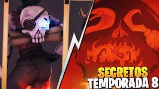 NUEVOS SECRETOS de la TEMPORADA 8  FORTNITE Battle Royale [upl. by Eintruoc297]