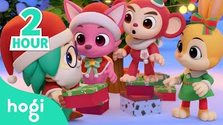 TV Christmas Special 🎄 🎁 Santa Pinkfongs Train  More Best Christmas Kids Songs｜Hogi Christmas [upl. by Nyla]