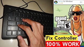 Cara Mengatasi W A S D Keyboard Tidak Berfungsi saat Main Game GTA San Andreas Definitive Edition [upl. by Edwards]