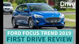 Ford Focus Trend 2019 First Drive Review  Drivecomau [upl. by Jacquetta]