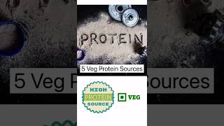 5 Vegetarian Protein sources protein vegprotein proteinsources musclebuilding [upl. by Julia]