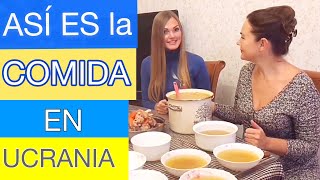 ¿CÓMO ES LA COMIDA TÍPICA UCRANIANA ¿QUE TAN BUENA es la GASTRONOMIA de UCRANIA [upl. by Marcus]