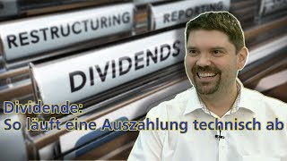 Dividende So läuft eine Auszahlung technisch ab  Frag Richy  Dividende [upl. by Wassyngton]