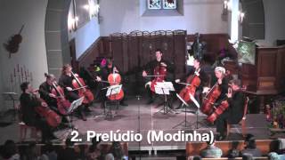 VillaLobos Bachianas Brasileiras No 1 FriCelli Cello Ensemble [upl. by Rodenhouse]