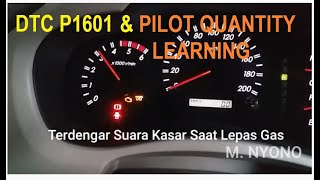 DTC PI601  dan PROSES LEARNING PADA TOYOTA 2KD [upl. by Kaufmann]