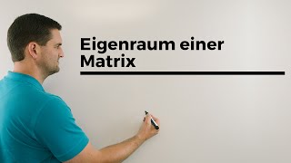 Eigenraum einer Matrix Lineare Algebra Matrixalgebra Unimathematik  Mathe by Daniel Jung [upl. by Giacamo]