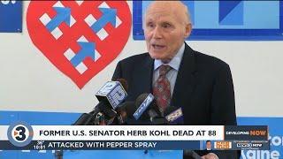 Herb Kohl longtime US senator and Milwaukee Bucks owner dead at 88 [upl. by Anahgem743]