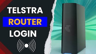 Telstra Router Login [upl. by Issie]